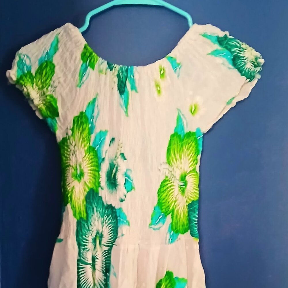 Floral beach dress